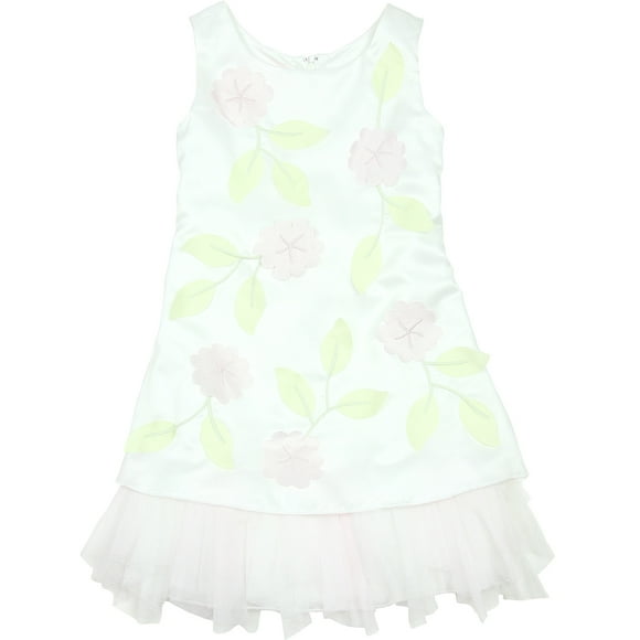 Biscotti Girls' A-line Dress Floral Blossoms, Sizes 4-16 - 14