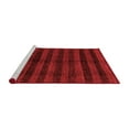 thumbnail image 2 of Ahgly Company Machine Washable Indoor Rectangle Abstract Red Modern Area Rugs, 5' x 8', 2 of 4