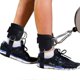 thumbnail image 2 of 2pcs Adjustable Ankle Straps For Cable Machine Gym Ankle Strap Double D-ring Ankle Cuff Straps, 2 of 3