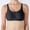 Black, variant on Double Support Wireless Bra Lace Bra With Stay In Place Straps Full Coverage Wirefree Bra Tagless For Everyday Wear Women Bras plus Size Womens Sports Bra Pack Padded Bras for Women Medium Bra Bandeau