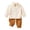 Beige toddle winter set BC31, variant on UYYX Toddler Boy Clothes Toddler Suit For Boys Toddler Boy Sweatshirt Outfit Long Sleeve Shirt Jogger Pants Fall Outfits Winter Clothes Set 12-18 Months