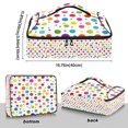 thumbnail image 3 of Iauyy Casserole Carrier for Hot Food Insulated Casserole Travel Carry Bag with Lid Food Warmer Bag for Party/Picnic,Polka Dot Playful Design, 3 of 7
