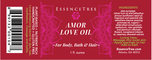 Essence Tree Amor Love Body Oil, 1 oz