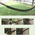 thumbnail image 4 of Teissuly Mesh With 2 Tie Straps Nylon Breathable Large Weight Sleeping Portable Outdoor Hammocks Tree For Camping Backpacking Hiking Backyard, 4 of 9