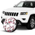 thumbnail image 2 of Kdxio Cherry Blossoms for Tire Cover Wheel Protectors Tyre Covers Weatherproof Wheel Covers Universal Fit for Trailer Rv SUV Truck Camper Travel Trailers 17 inch, 2 of 8