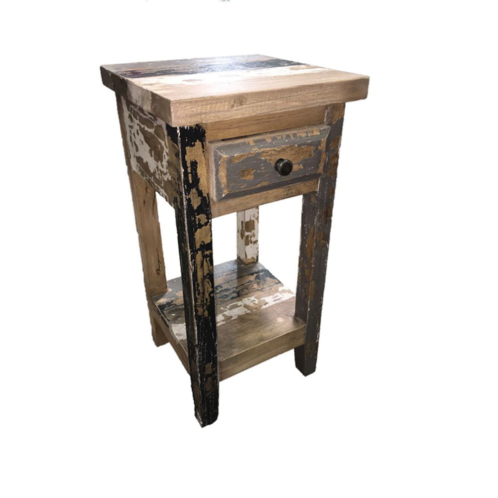 Striking Wooden Telephone Table