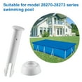 thumbnail image 3 of 12pcs Support de Piscine Accessoires de Support Amovible Piscine Pièces de Rechange Ensemble Outil à Domicile, 3 of 7