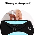 thumbnail image 3 of Riñonera para correr, resistente al agua, soporte para teléfono para correr, para mujeres, hombres, jogging, senderismo, fitness, morado, 3 of 5