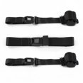 thumbnail image 1 of VW Type 3 Squareback Standard 2 Point Black Retractable Bench Seat Belt Kit - 3 Belts, 1 of 1
