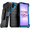 Black Blue, variant on Samsung Galaxy A07 Defender Case, Black