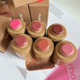 thumbnail image 4 of RHODE maquillaje mejilla rubor crema colorete palo brillo de labios funda de teléfono para iPhone nuevo tostada SALTY TAN frambuesa Espresso lápiz labial INS, 4 of 5