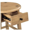 thumbnail image 3 of Parkridge Side Table with Storage - Woven Accent Cabinet, Mid-Century Modern End Table - Entryway, Dining, or Media Console, 3 of 9