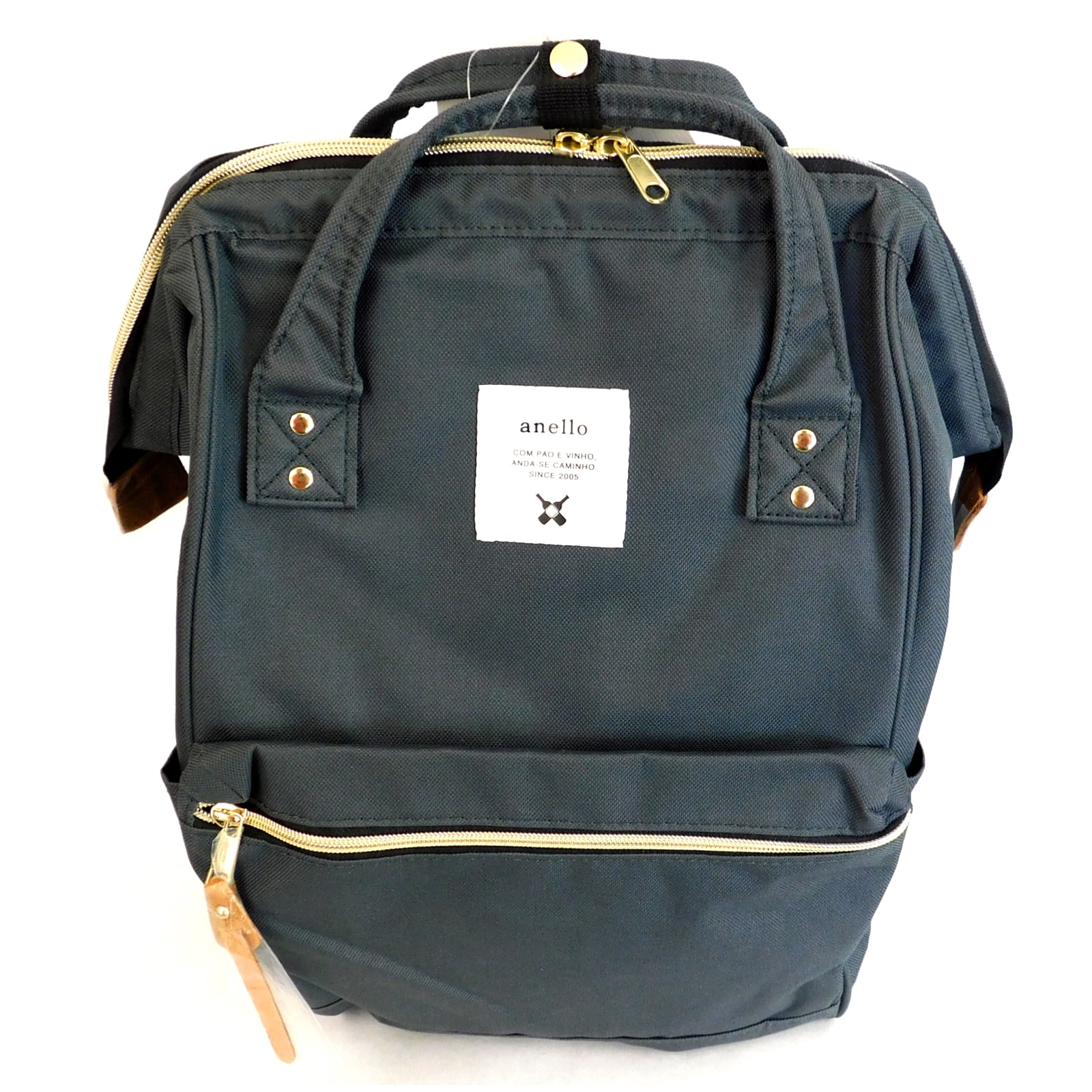 Japan Anello Large Unisex Backpack Waterproof Travel Rucksack School Bag Laptop