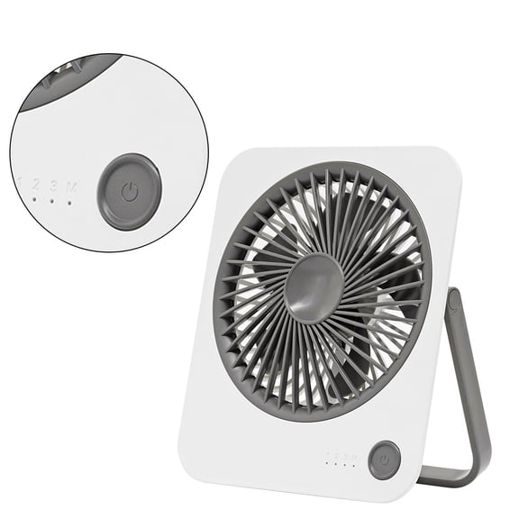 Powerful Fan Convenient Desk Cooling Fan USB Fan Small Cooling Fan Air Cooleres ABS Texture Suitable for Hot Weather