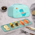 thumbnail image 4 of Bolsa térmica para almuerzo | Bolsa térmica portátil con tela Oxford | Calentador de alimentos impermeable | Bolsa de picnic espaciosa para uso en la oficina, la escuela y al aire libre | Verde,, 4 of 6