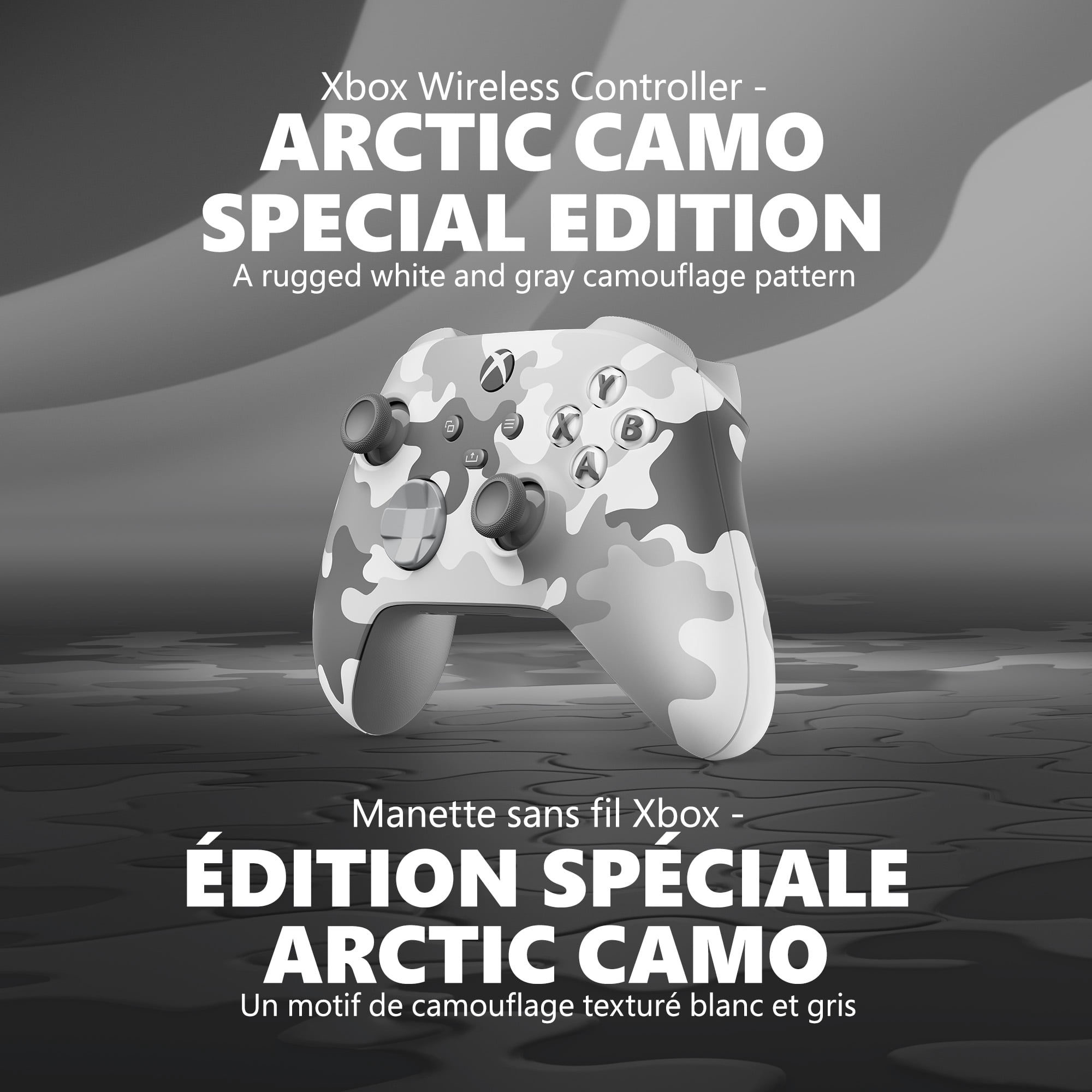 Xbox Wireless Controller – Arctic Camo Special Edition for Xbox Series X|S, Xbox One, and Windows Devices