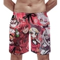 thumbnail image 5 of Hazbin Hotel Mens Board Shorts Quick Dry Swim Trunk Lightweight Soft Swimsuit Bathing Suit for Boys 3XL, 5 of 8