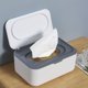 thumbnail image 1 of Caja de pañuelos gris oscuro con tapa, caja de toallitas húmedas a prueba de polvo, soporte dispensador de pañuelos, caja de papel higiénico, caja de servilletas, 1 of 4
