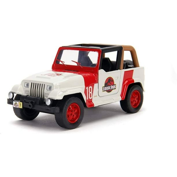 Jeep Wrangler, Jurassic World - Jada Toys 32129/24 - 1/32 scale Diecast  Model Toy Car 
