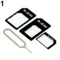 thumbnail image 3 of 3 in 1 NanoSIM Card to Micro SIM Card to Standard SIM Card Adapter Converter, 3 of 7