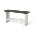 thumbnail image 2 of Orso Counter Height Dining Bench- Farmhouse Off White, 2 of 6