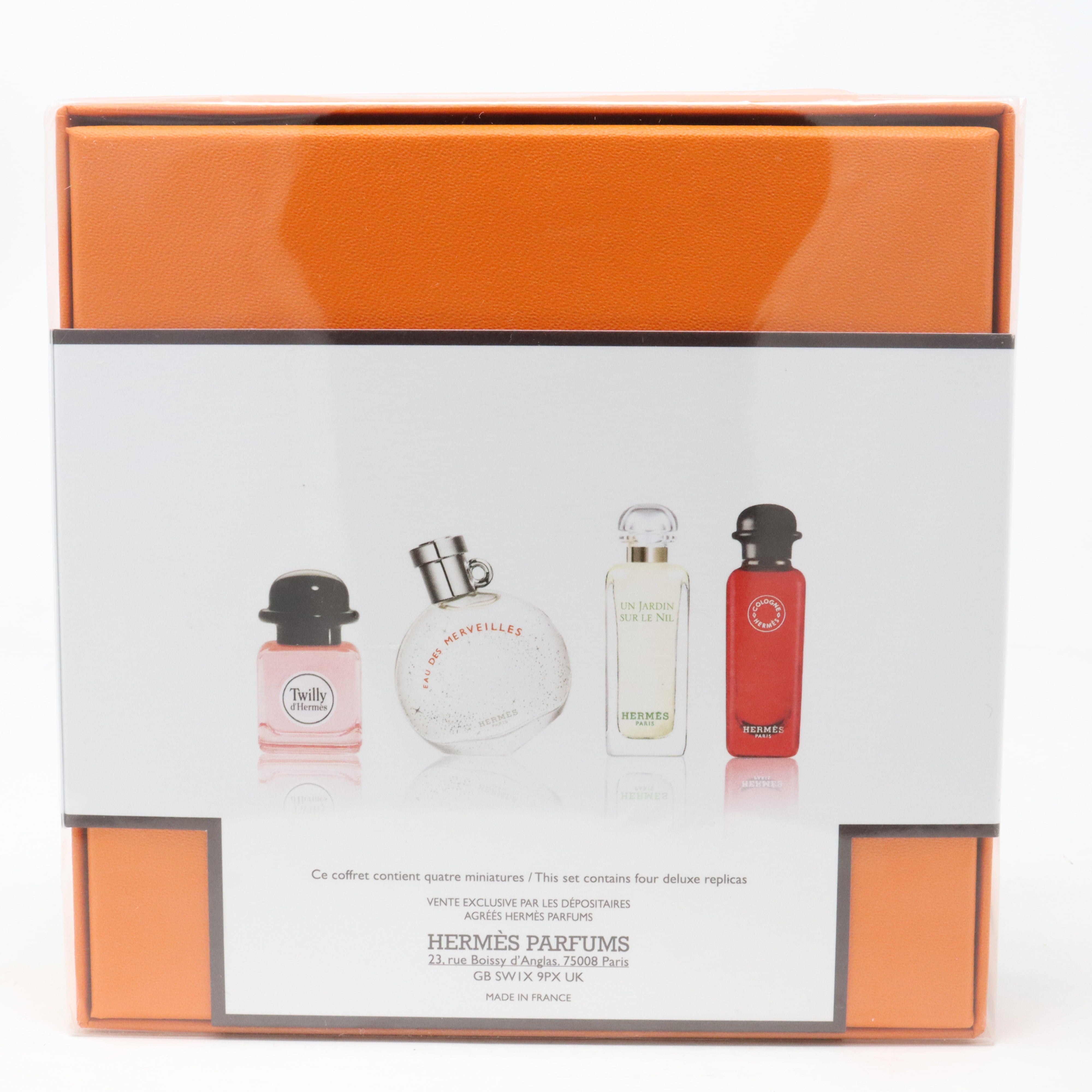 Hermes 4-Piece Fragrance Discovery Set, Women's Miniature Perfume