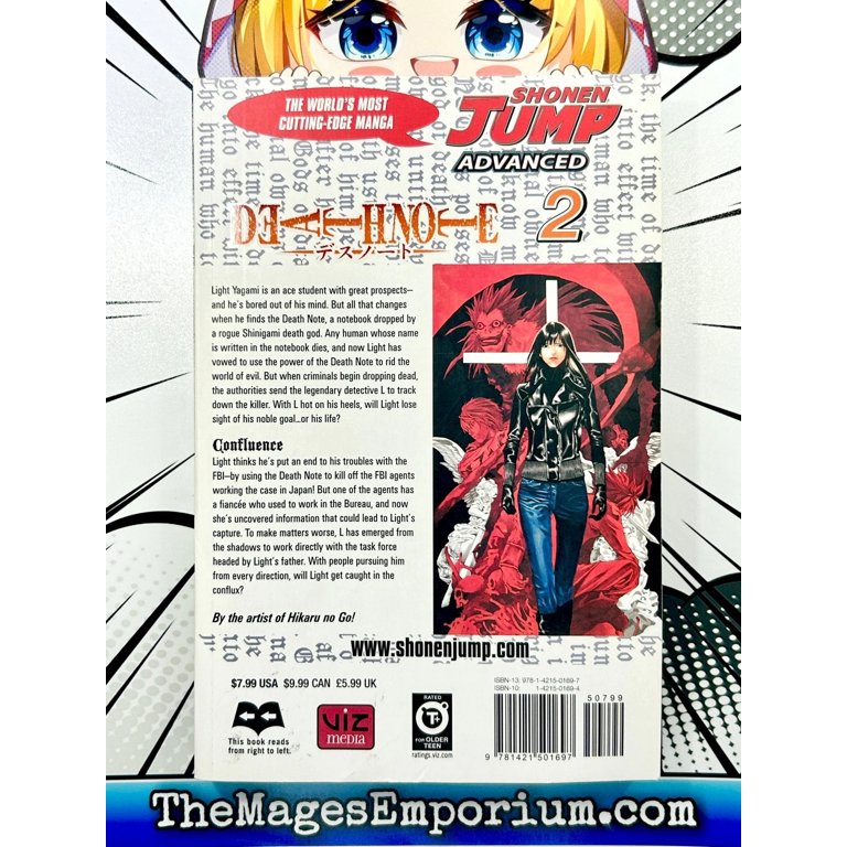 Death Note, Vol. 2 (Paperback) - Walmart.com