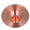 thumbnail image 1 of Copper Welding Nozzle, 0.8mm Cutting Nozzle 1000Mpa Fine Workmanship 11mm Thread Standard Size  For Metal Optical Fiber  Cutter, 1 of 8