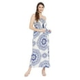 thumbnail image 7 of Oussum Women Long Tube Dress Sleeveless Summer Maxi Plus Size Dresses, White, 7 of 7