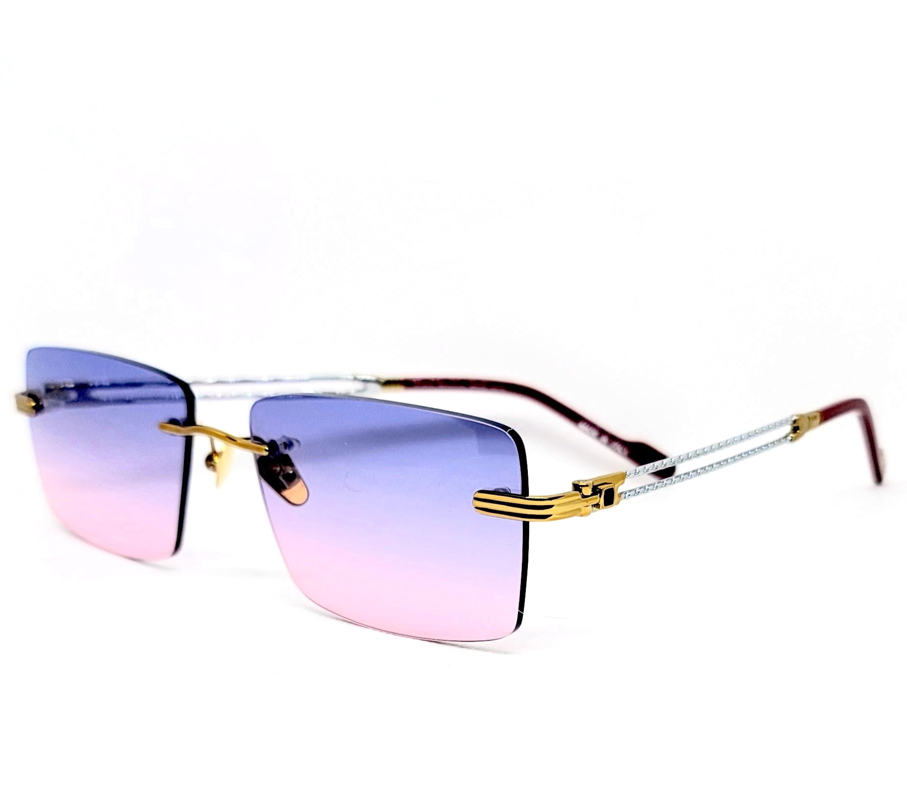 COPY - NEW PORTA ROMANA VINTAGE MOD.1532 AS SEEN … Porta Romana Vintage Sunglasses Model 1532 (Two Tone Green  main image 3