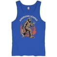 thumbnail image 5 of American Legend Bigfoot Tank Top Patriotic Funny Sasquatch Fan 4 July USA Flag Beer BBQ Tailgate Party Men's Top, 5 of 7