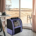 thumbnail image 1 of Bolsa de transporte Colco para perros y gatos Plegable Púrpura S, 1 of 8