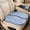 Blue-BU-clearacne, variant on Amketima Car Seat Cushion Breathable Silicone Gel Ventilated Cooling Mesh Summer Comfortably Cool for Auto Truck SUV Office Chair