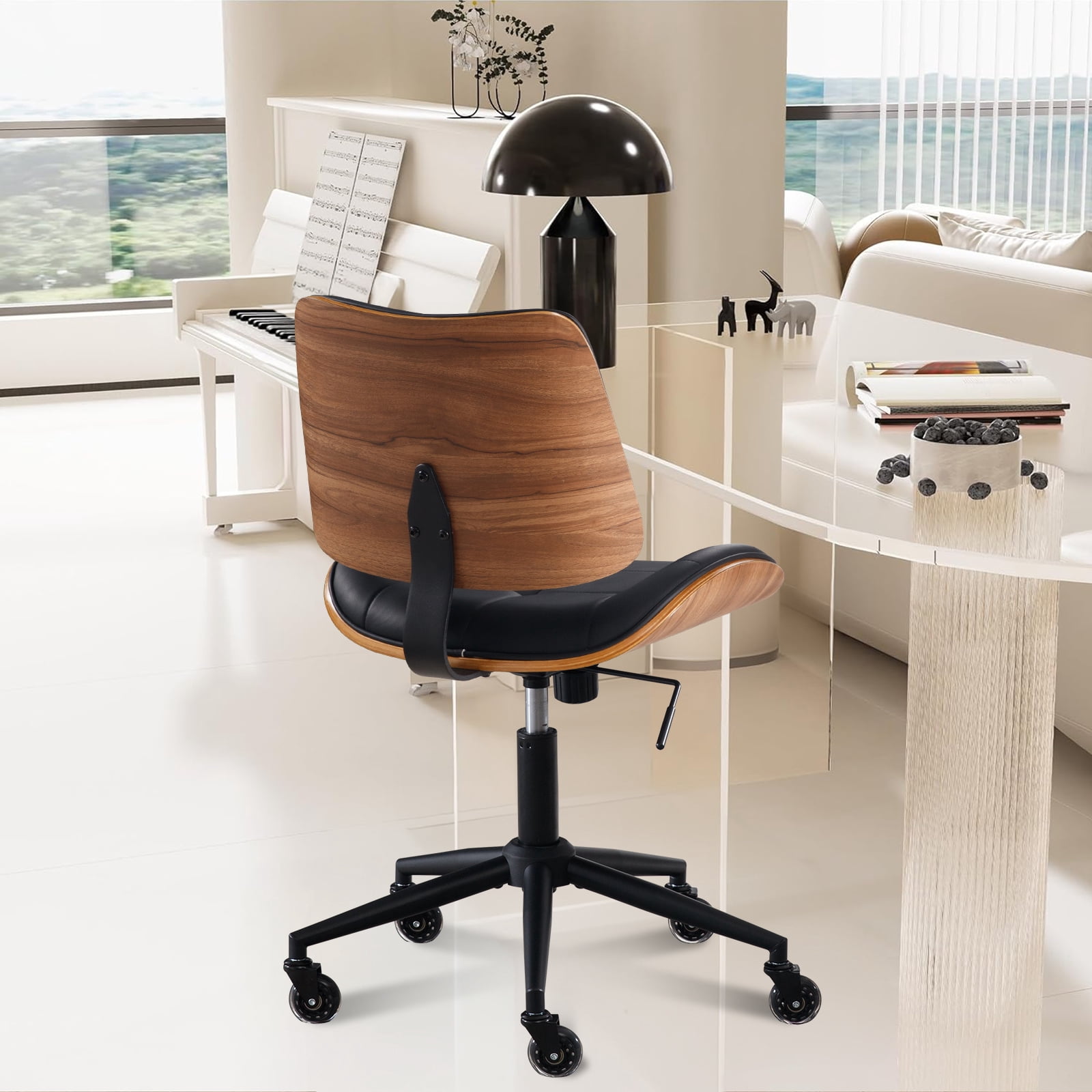 BFZ Height Adjustment and 360 Degree Rotation Office Desk Chair, Green