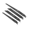 thumbnail image 1 of Octpeak Reciprocating Blade,Sabre Saw Blade,4Pcs Sabre Saw Blade Jigsaw Cutter Reciprocating Cutting Tool Set Kit For Wood Plastic Metal, 1 of 8