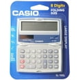thumbnail image 2 of Casio Solar Calculator with Folding Hard Case, Silver, 2 of 2