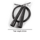 thumbnail image 2 of Speed Jump Rope - Cuerda de saltar ajustable para WOD, MMA, artes marciales, boxeo o entrenamiento en casa Adepaton Ligas y bandas, 2 of 5