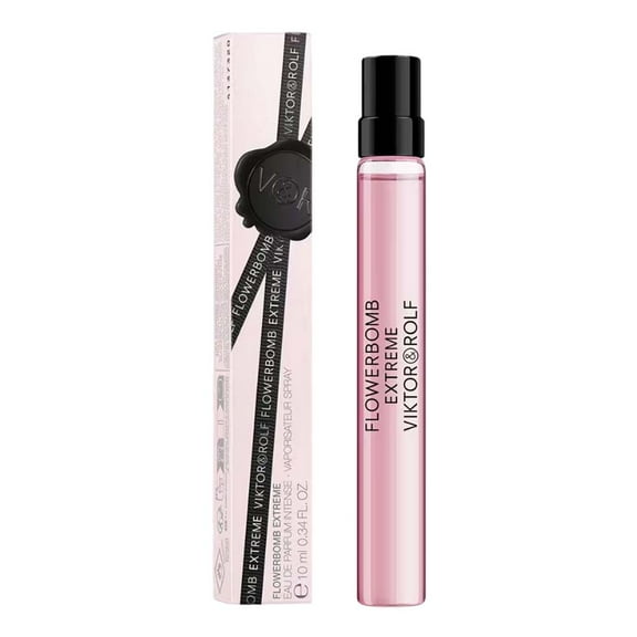 Flowerbomb Extreme by Viktor and Rolf for Women 0.34oz Eau De Parfum Intense Spray