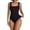 Black, variant on Bodysuits for Women Seamless Square Neck Tummy Control Compression Thong Shapewear Bodysuit Tank Tops, Sleeveless Ribbed Stretch Body Suits, Sexy Tummy Control Tank Tops Shapewear White M