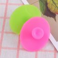 thumbnail image 4 of EeaseMX 2 cepillos de silicona para limpieza facial, masajeadores, almohadillas de mano para mujer (verde hierba pequeño + rojo rosa pequeño), 4 of 7