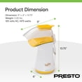 thumbnail image 4 of Presto 04820 Hot Air Popcorn Popper, 4 of 10