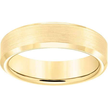 Keepsake Power Yellow TitaniumPlus Mens Wedding Band