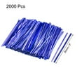 thumbnail image 2 of Unique Bargains 3-Inches Metallic Twist Ties for Bags Blue 2000pcs, 2 of 4