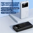 thumbnail image 3 of A High-Capacity Durable Portable Power Bank,5V2.1A Non-Heating USB Charger, Compatible with Android/Iphone Devices (2 USB Output Ports/Type-C And Micro Input Ports), Featuring LED And Digital Display, 3 of 12