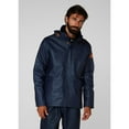 thumbnail image 3 of Helly Hansen Pu Gale Waterproof Rain Jacket Navy 4X, 3 of 8