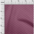 thumbnail image 2 of oneOone Georgette Viscose Dark Magenta Fabric Asian Block Sewing Craft Projects Fabric Prints By Yard 42 Inch Wide, 2 of 4