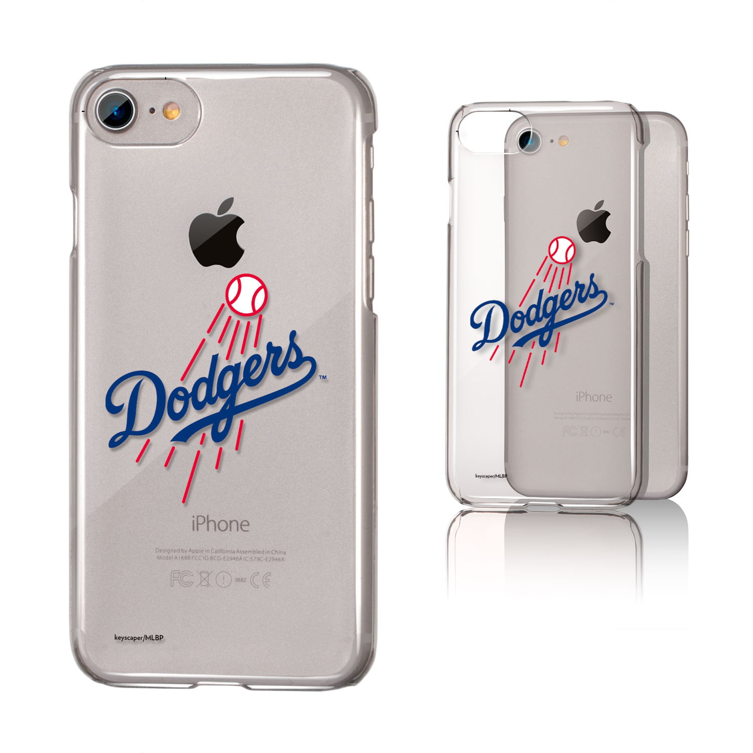 Langwerpig moeder venster Los Angeles Dodgers iPhone 6/6s/7/8 Team Logo Clear Case - Walmart.com