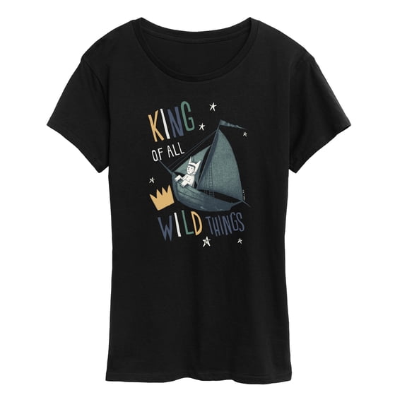 Where The Wild Things Are - King Of Wild Things Boat - Women's Short Sleeve Graphic T-Shirt