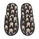 thumbnail image 1 of Fotbe Flowe Rooster Pantuflas Peludas para Mujer con Estampado, Zapatillas de Peluche, Zapatos de Invierno para Casa, Uso Interior y Exterior-Large, 1 of 8
