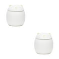 thumbnail image 1 of Matsuzay Botes de cerámica para cocina, gran capacidad, resistentes y duraderos, portátiles, a prueba de humedad, lindo blanco, 500ml blanco 500ml 2Conjunto, 1 of 6